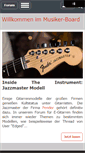 Mobile Screenshot of musiker-board.de